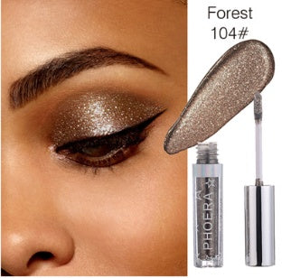 PHOERA Magnificent Metals Glitter and Glow Liquid Eyeshadow 12 Colors PHOERA Magnificent Metals Glitter and Glow Liquid Eyeshadow 12 Colors